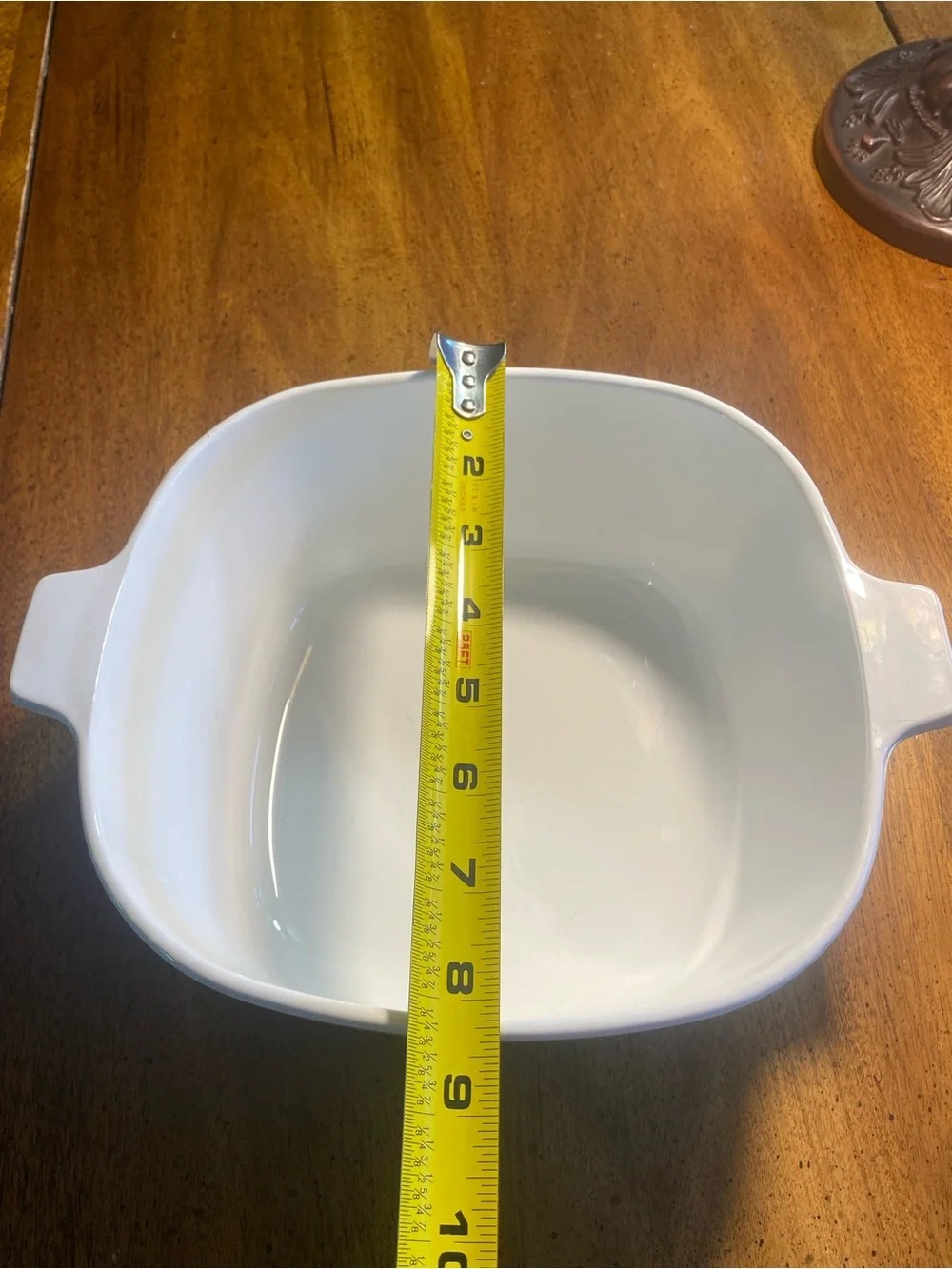 Corningware 2.5 Qt Filagree casserole pan Pyrex Glass Lid